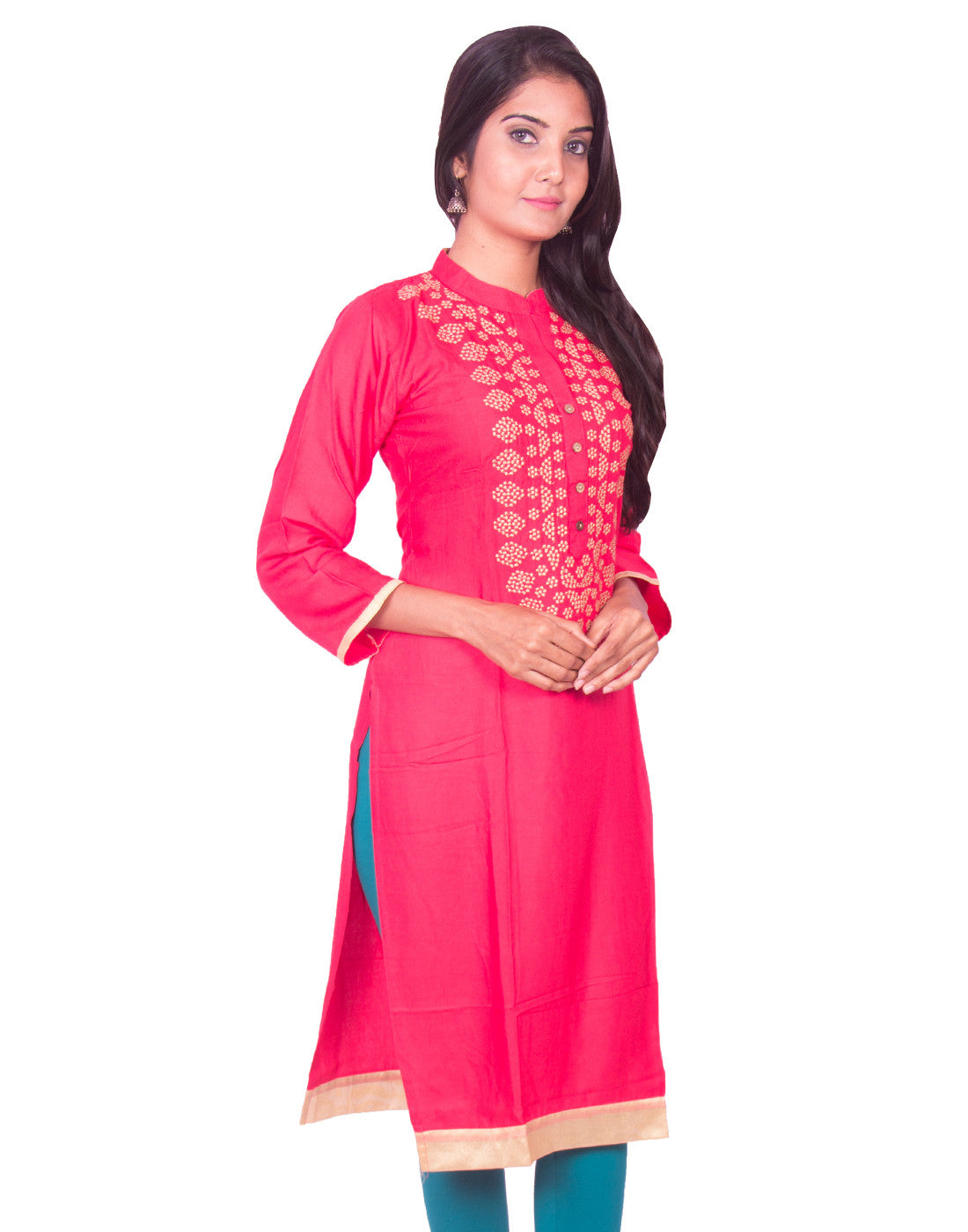 Charm Your Kurtis: Explore Swadeshi Click's Bottom Wear for Kurti -  Swadeshi Click - Medium